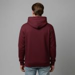 Maroon Fleece Hoodie - Image 2