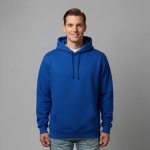 Blue Fleece Hoodie