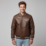 Brown Varsity Jacket