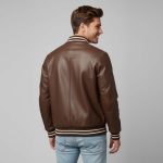Brown Varsity Jacket - Image 2
